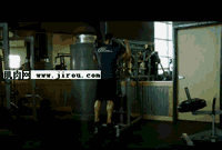 3 sets of standing calf raises, 18-20 times each - one foot